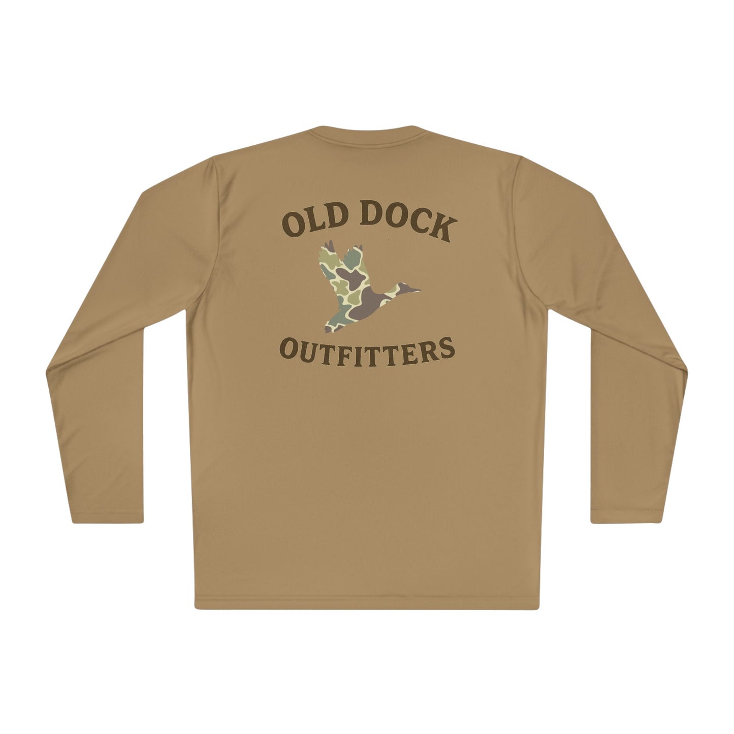 Duck Camo Old Dock Outfitters Lightweight Long Sleeve Tee