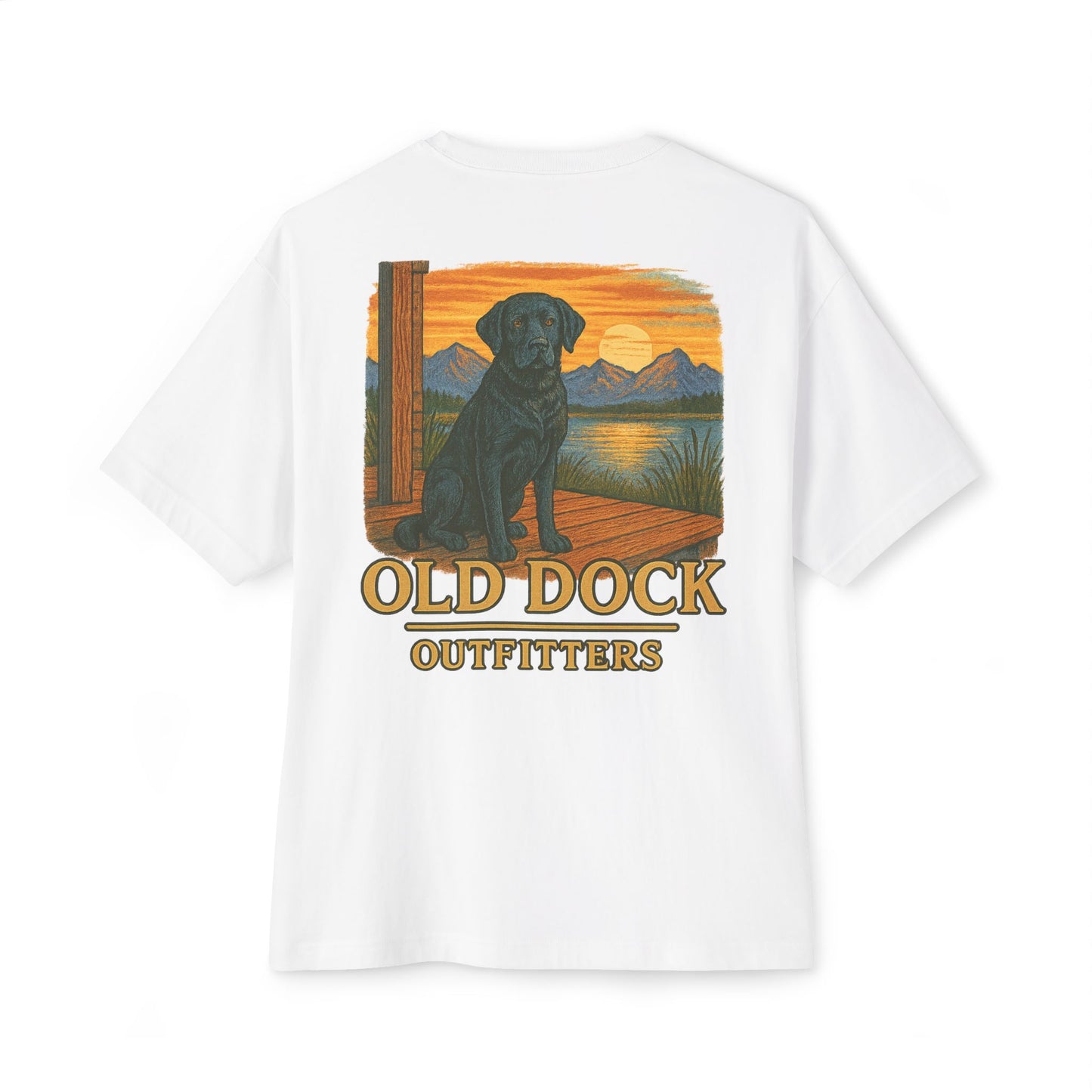 Black Lab Old Dock Outfitters T-Shirt